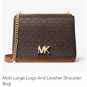 🎉EARLY BLACK FRIDAY SALE ALL MUST GO🎉MK Mott Lg Leather Shoulder Bag
